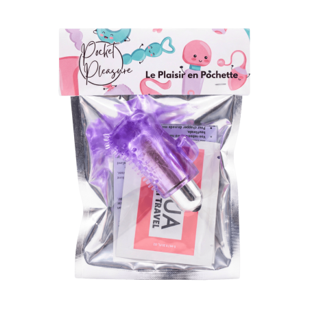 Doigt Vibrant Pocket Pleasure Pocket Pleasure 1 dosette de lubrifiant
