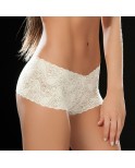 Boyshort dentelle blanc 