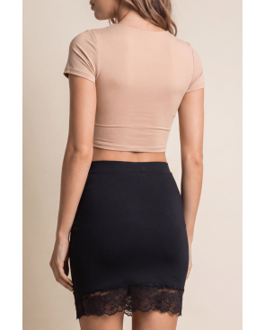 Jupe longue noire Maria