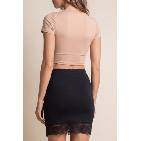 Jupe longue noire Maria