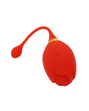 BLOOM — Oeuf Vibrant Télécommandé 10 Modes |Coeur Ardent