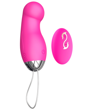 Œuf Vibrant Télécommandé 10 Modes Rose  1 dosette de lubrifiant — Pocket Pleasure
