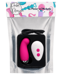 Œuf Vibrant Télécommandé 10 Modes Rose 1 dosette de lubrifiant — Pocket Pleasure Œuf Vibrant Télécommandé 10 Modes Rose 1 dosette de lubrifiant — Pocket Pleasure