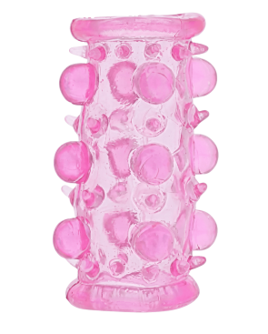 Gaine Pénienne Picots Rose 1 dosette lubrifiant — Pocket Pleasure