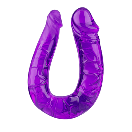 Double Dong Flexible Violet Pocket Pleasure 1 dosette de lubrifiant