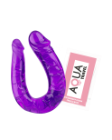 Double Dong Flexible Violet Pocket Pleasure 1 dosette de lubrifiant Double Dong Flexible Violet Pocket Pleasure 1 dosette de lubrifiant