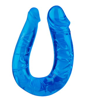 Double Dong Flexible Bleu Pocket Pleasure 1 dosette de lubrifiant