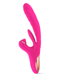 Vibromasseur Rabbit 3-en-1 Sassy Yoba – Va-et-vient, Tapotements  Rotation Clitoridienne