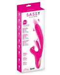 Vibromasseur Rabbit 3-en-1 Sassy Yoba – Va-et-vient, Tapotements  Rotation Clitoridienne