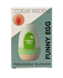Gaine Masturbatrice Réutilisable FUNNY EGG – Design Réaliste Vagin lèvres fines