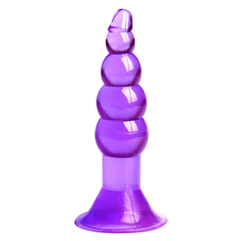 Plug Anal Ventouse Boules Jelly 11 cm Pocket Pleasure 1 dosette lubrifiant Plug Anal Ventouse Boules Jelly 11 cm Pocket Pleasure 1 dosette lubrifiant