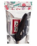 Plug Anal Noir en Silicone L avec Ventouse Taille L 12,7 cm Pocket Pleasure 1 dosette de lubrifiant Plug Anal Noir en Silicone L avec Ventouse Taille L 12,7 cm Pocket Pleasure 1 dosette de lubrifiant