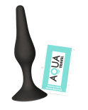 Plug Anal Noir en Silicone L avec Ventouse Taille L 12,7 cm Pocket Pleasure 1 dosette de lubrifiant Plug Anal Noir en Silicone L avec Ventouse Taille L 12,7 cm Pocket Pleasure 1 dosette de lubrifiant