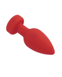 Plug Anal Vibrant Télécommandé SHAKY Rouge Plug Anal Vibrant Télécommandé SHAKY Rouge