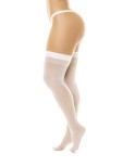 Bas sexy blanc transparent Bas sexy blanc transparent