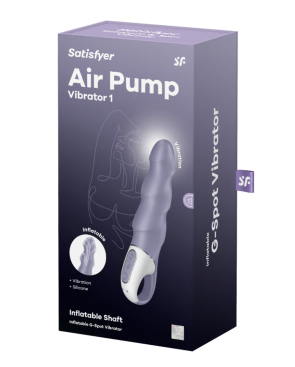 Vibromasseur gonflable Satisfyer Air Pump Vibrator 1