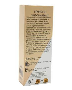 Vibromasseur NYMPHE Haute Précision à Double Action