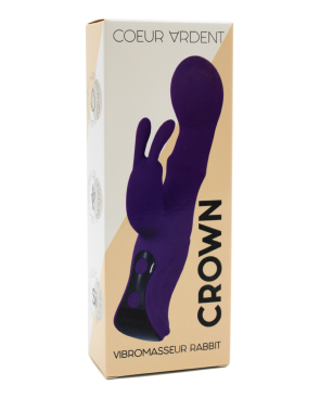 Vibromasseur Rabbit CROWN Double Action