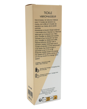 Vibromasseur TICKLE Double Stimulation – USK-V30