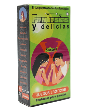 SPANISH Jeu de cartes Vices et Delices Version ESPAGNOL - Saison 1 