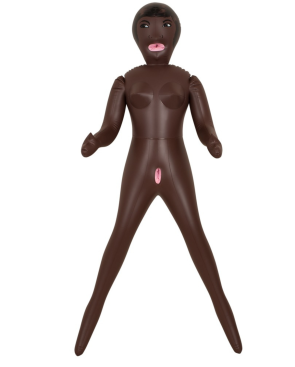 Poupée gonflable 3 orifices couleur noir