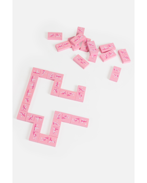Jeu en bois DOMINO coquin 