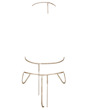 2 Chaines de corps dorées 