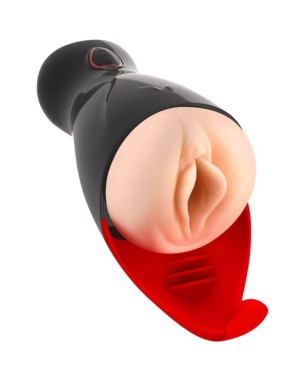 Masturbateur luxe 3D sensitive avec stimulateur de périnée
