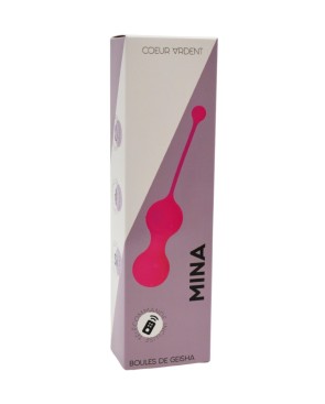 MINA Rose, Boules de Geisha en silicone médical USB avec télécommande