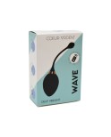 WAVE, Un Œuf vibrant noir USB avec télécommande, dans un silicone médical doux et lisse WAVE, Un Œuf vibrant noir USB avec télécommande, dans un silicone médical doux et lisse