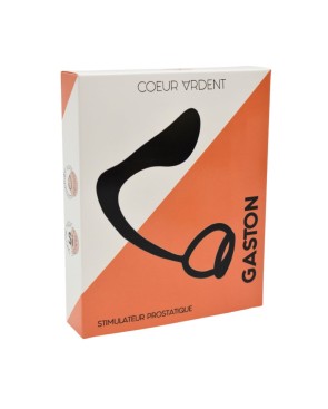 GASTON, Stimulateur Prostatique dans un silicone doux et lisse