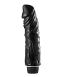 Vibromasseur réaliste couleur noir 22 cm de long Vibromasseur réaliste couleur noir 22 cm de long