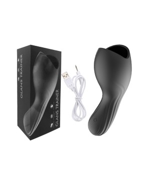 Masturbateur noir USB, 10 modes de vibration