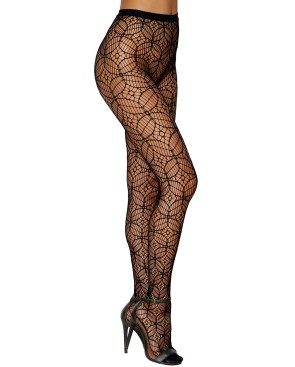 Collant fantaisie losange