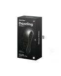Gode en verre noir haute qualité Dazzling Crystal 1 Satisfyer