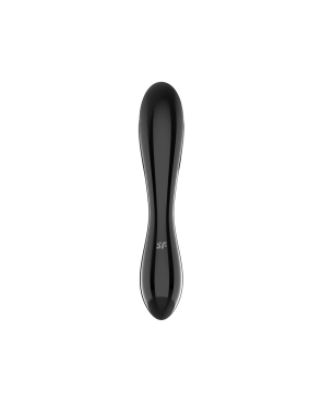 Gode en verre noir haute qualité Dazzling Crystal 1 Satisfyer 