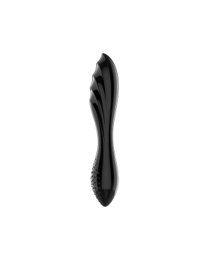 Gode en verre noir haute qualité Dazzling Crystal 1 Satisfyer 