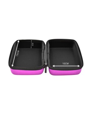 Boite de rangement coquée couleur violette