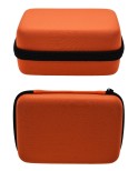 Boite de rangement coquée couleur orange