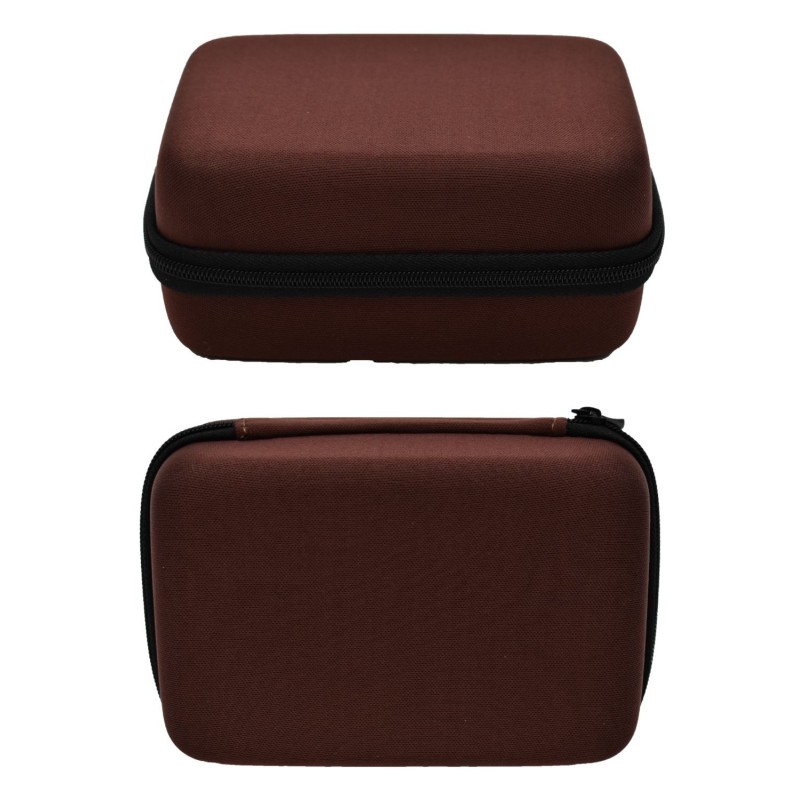 Boite de rangement coquée couleur marron Boite de rangement coquée couleur marron