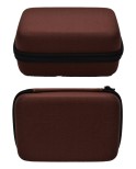 Boite de rangement coquée couleur marron Boite de rangement coquée couleur marron
