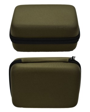 Boite de rangement coquée couleur kaki