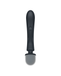 2 en 1 Vibromasseur rabbit et wand noir USB Triple Lover Satisfyer 2 en 1 Vibromasseur rabbit et wand noir USB Triple Lover Satisfyer