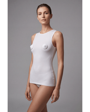 Nipple Métal blanc Cache tétons cône