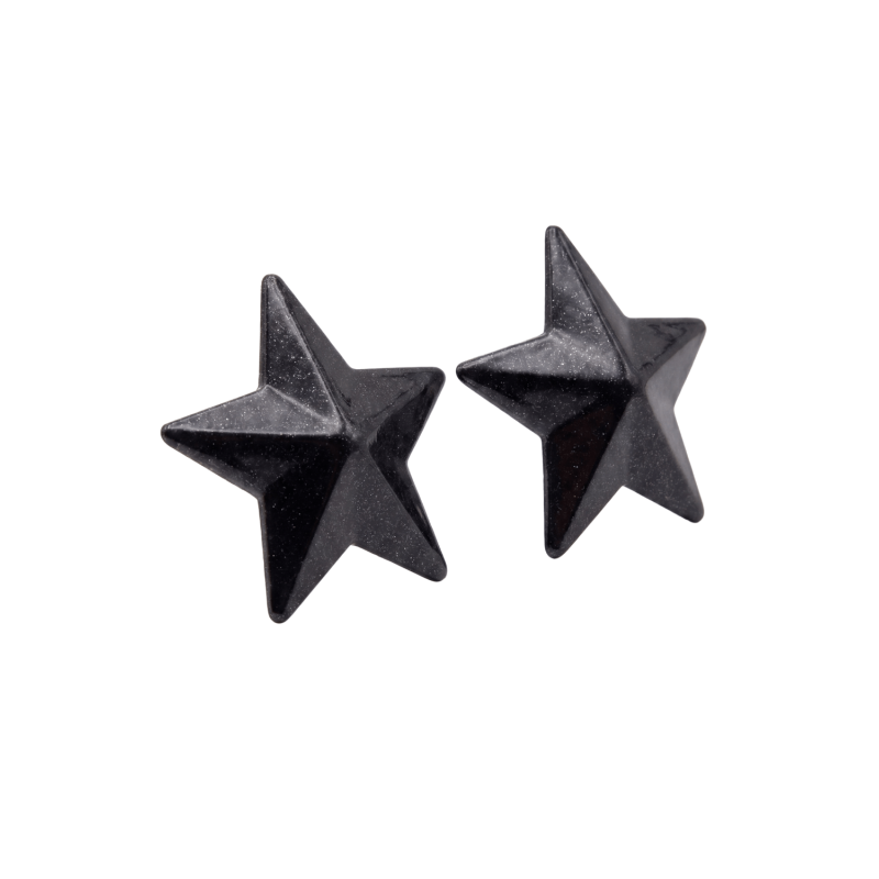 Nipple Métal noir Cache tétons d'étoile Nipple Métal noir Cache tétons d'étoile