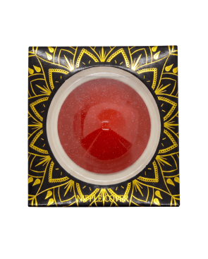 Nipple Métal rouge Cache tétons cône