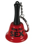 Cloche rouge porte clefs Ring For Sex Cloche rouge porte clefs Ring For Sex
