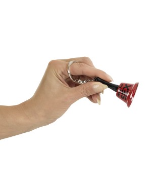 Cloche rouge porte clefs Ring For Sex