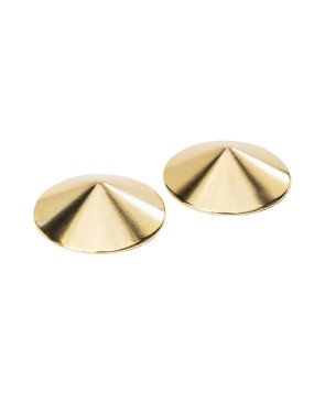 Nipples plaqués or 24 carats