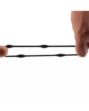 Pack 3 cockring noir avec billes